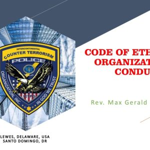 Organizational Code of Ethics and Conduct